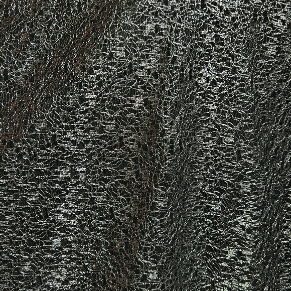 Black Silver Mesh Layered Express Tank NWOT XS - Picture 6 of 6